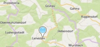 Anfahrt Lehesten