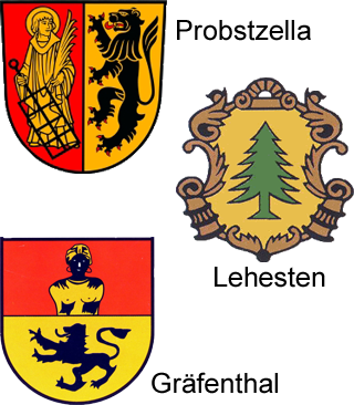 Wappen der Verwaltungsgemeinschaft Lehesten